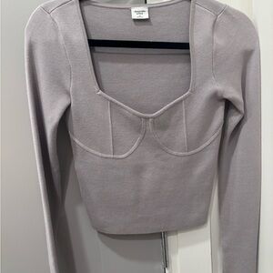 Taupe A&F Sweater